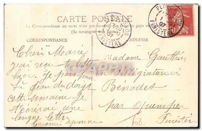 Viejo MORLAIX - La Piazza — Collezione Fougères — Verso