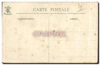 Morlaix - Igreja e Escadarias de São Melaine — Coleção A. Waron, Saint-Brieuc, n°636 — Verso