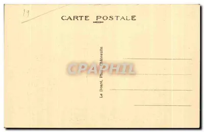 Plougastral-Daoulas — Calvario (1602) — Lado Este — Editor: Le Doaré, Châteaulin — Reverso