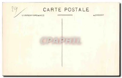 Trégastel-Primel (Finistère) — Les Roches — Caunter & Cocunnier, edição Rennes — Verso