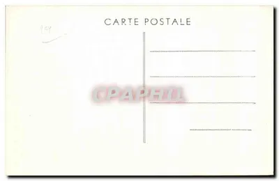 A Ponta de PRIMEL-TRÉGASTEL (Finistère) — vista costeira rochosa — editor não identificado, número de série não visível — Verso