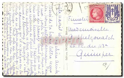 Lille - Pomnik Upamiętnienia — wydawca Fauchois, n°11 — Rewers