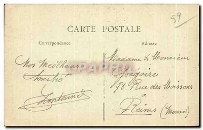 Mauvaise - O Pequeno Tambor Sthrau — estátua de guerra — editor Desblocq — Verso
