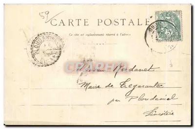 Valenciennes — L'Hôpital Militaire — H. Bellon, N. 133 — Verso