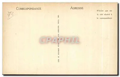 Aix-les-Bains — Karta topograficzna — Wyd. Lévy i Neurains, Paryż — Rewers