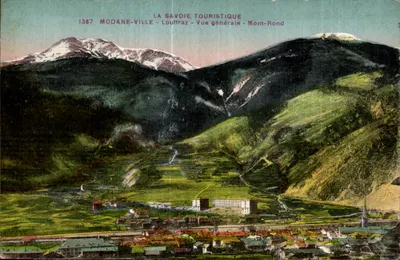 Modane-Ville - Loutraz - Vista geral - Mont-Rond — La Savoie Touristique, n°1367