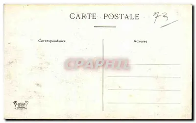 Chambéry — Algemene uitzicht en Massief van de Bauges — E. Reynaud, n°698 — Achterkant