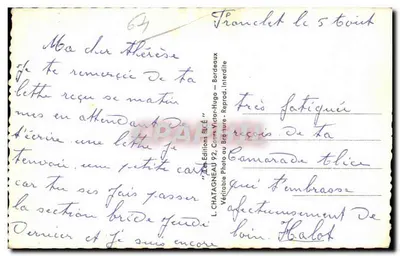Pays basque — Recuerdo de Elcé — editor L. Chatagneau, Bordeaux — Reverso