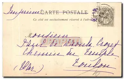 Biarritz — La Côte des Basques — ND Phot — Achterkant