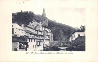 St-Jean-Pied-de-Port — Bords de la Nive — série 26