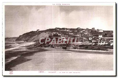 Bidart — O mar e as falésias — Cote Basque, editor LF, n° 1872