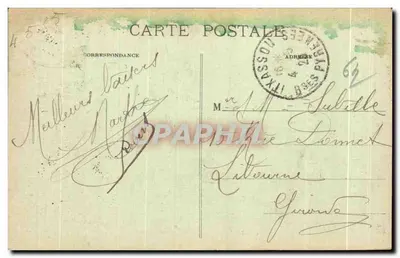 Tixassou — Oaza Pas de Roland — Marcel Delbouy, fototypia Bordeaux, nr 24 — Rewers