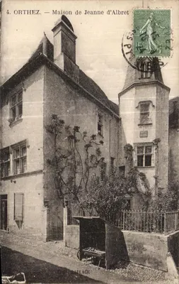 Orthez — Casa de Jeanne d'Albret — Editor E. Faflace