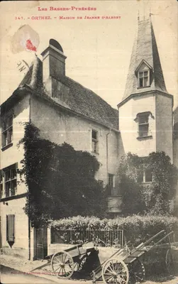 Orthez — Casa de Jeanne d'Albret — Fototipia Larouche-Tardes