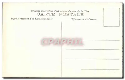 Lourdes (Hautes-Pyrénées) — A Esplanada durante a Procissão do Santo Sacramento — Fototipia Marcel Delboy, Bordeaux, n° 104 — Verso