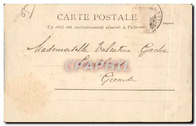 Rzeka Adour i łańcuch Pyrenajska — Tarbes — R.&J. D. 10809 Agin — Rewers
