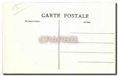 Gavarnie - O Ponte de Neige — Os Pirineus — editor M.T.P. n° 65 — Verso