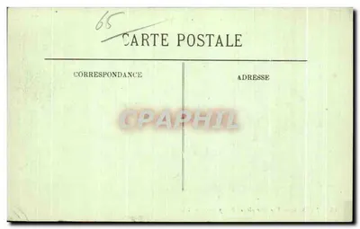 Tarbes — Ogólny widok na Pireneje — LL. n° 65 — Rewers