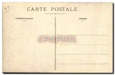 Pyrénées - Gavarnie - Chaos — wydawca nieznany, numer serii 65 — Rewers