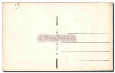 Cauterets — Thermes Césara — BR. — Wydawca BR — Rewers