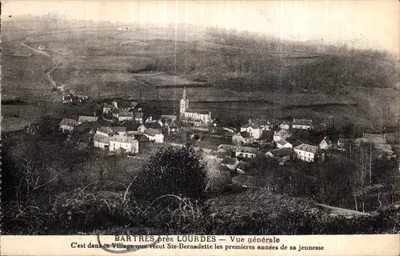 BARTRES perto de LOURDES — Vista geral