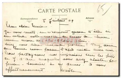 Wioska Gavarnie — widok panoramiczny — wydawnictwo Semmer, Les Sos — Rewers