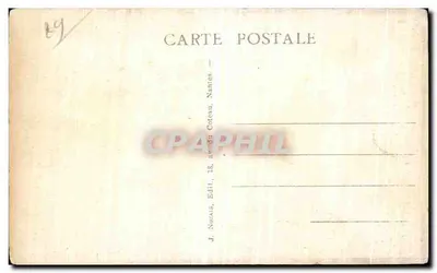 Quimper - Il Grand Portail della Cattedrale — J. Nozais, Nantes — Verso
