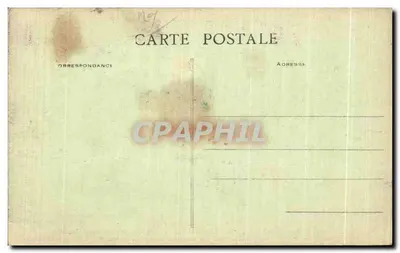 Bilhete postal antigo Quimperle Culte especial rendu a St Joseph et bens pur Sa Saintele — Verso