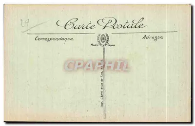 Pont-l'Abbé — Ruínas da Antiga Igreja de Lambourg — A Nave — LL. — N° 25 — Verso
