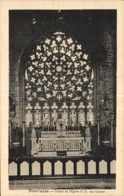 Ponte-Abbé — Núcleo da Igreja Nossa Senhora dos Carmelitas — Edição Marie La Loe