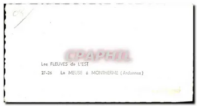 La Meuse przy Monthermé — Ardennes — wydawca LAPIE, nr 27-26 — Rewers