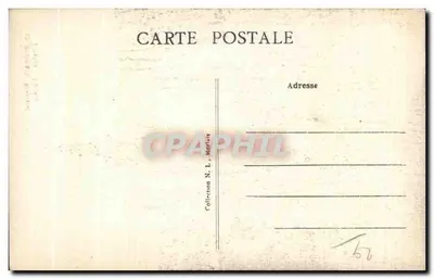Morlaix (Finistère) — A Igreja de São Melaine — editor Buvette — Verso