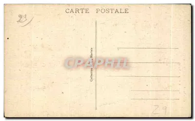 St-Thégonné - Triptyque da Virgem — editor desconhecido, n° 16 — Verso