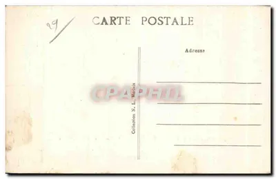 St-Thégonnec (Finistère) — O Calvário do Século XVI — editor não identificado, n° 5 — Verso