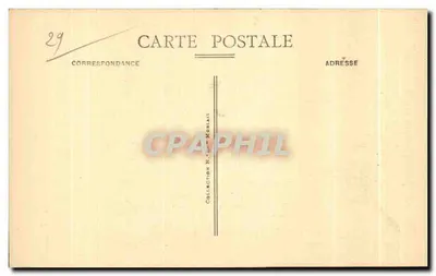 St-Thégonnec (Finistère) — Cadeira de pregador da Igreja — Editor: Coleção N. « La » Noblant, n°17 — Verso
