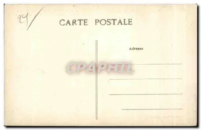 Saint-Guénolé-Penmarc'h — La Rocca Tremblante in movimento — Collezione Villand, Quimper, n° 6611 — Verso
