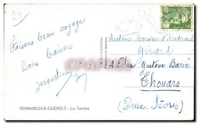 Penmarch-St-Guénolé - A Torcha — editor PE, n°29 — Verso