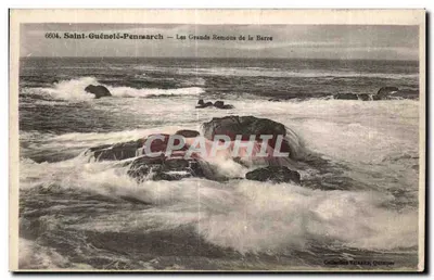 Saint-Guénolé-Pennarch — I Grandi Remous della Barre — Collezione Viraux, Quimper