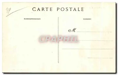 Penmarch — De Punta van de Torche — Collectie Villard, Quimper — Achterkant