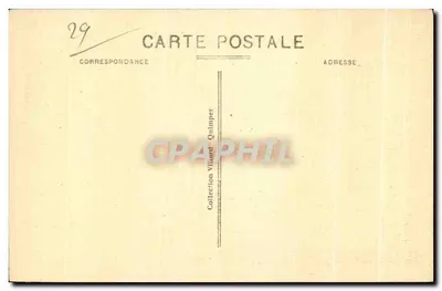 Penmarc'h - Rocheformaties van St-Guénolé - De Mönchensprong — Uitgever onbekend, serie-nummer 284 — Achterkant