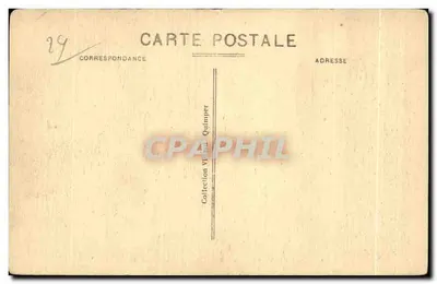 Penmarc'h - Rochers de St-Guénolé - Le Saut du Moine — Editor não identificado, n° de série 284 — Verso