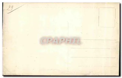 Penmarch — Skaliste wybrzeże Świętego Guénolé, gdzie 8 października 1870 r. zniknęły pięć ofiar — kolekcja VILLARD, Quimper — Rewers