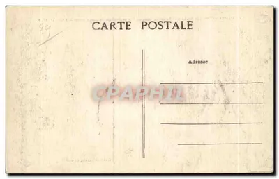 Penmarch — Los Rochers de San Guénolé, donde fueron secuestradas las cinco víctimas el 8 de Octubre de 1870 — Colección Valrane, Guimpel — Reverso