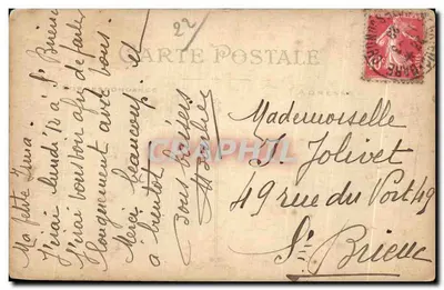 Dinan — Most i Port — Artaud Nozais, Nantes, nr 83 — Rewers