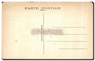 Dinan — Zamek Księżnej Anny — Obecnie zawiera Muzeum — Wydawca Laurent-Nel, Rennes, nr 2026 — Rewers