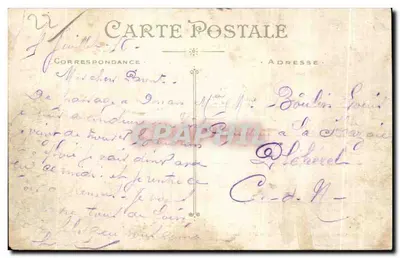 Dinan — Ogólny widok portu — Artaud et Nozais, Nantes, n°9 — Rewers