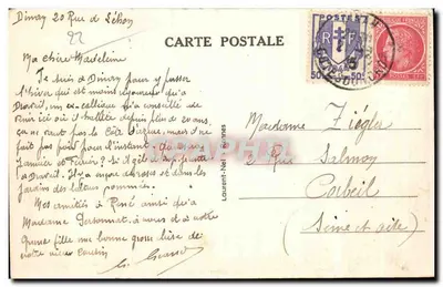 Dinan — O Viaduto e Vista Geral da Coulée da Rance — 188 — Verso