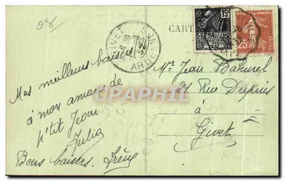 Vale da Meuse — Château-Regnault — A Roche Branlante — 468 — Verso