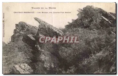Vale da Meuse — Château-Regnault. As Rochas dos Quatro Filhos Aymon — Charpentier-Richard, editor Mézières