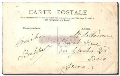 Bazeilles — Casa das Últimas Balas — editor desconhecido, n° 164 — Verso